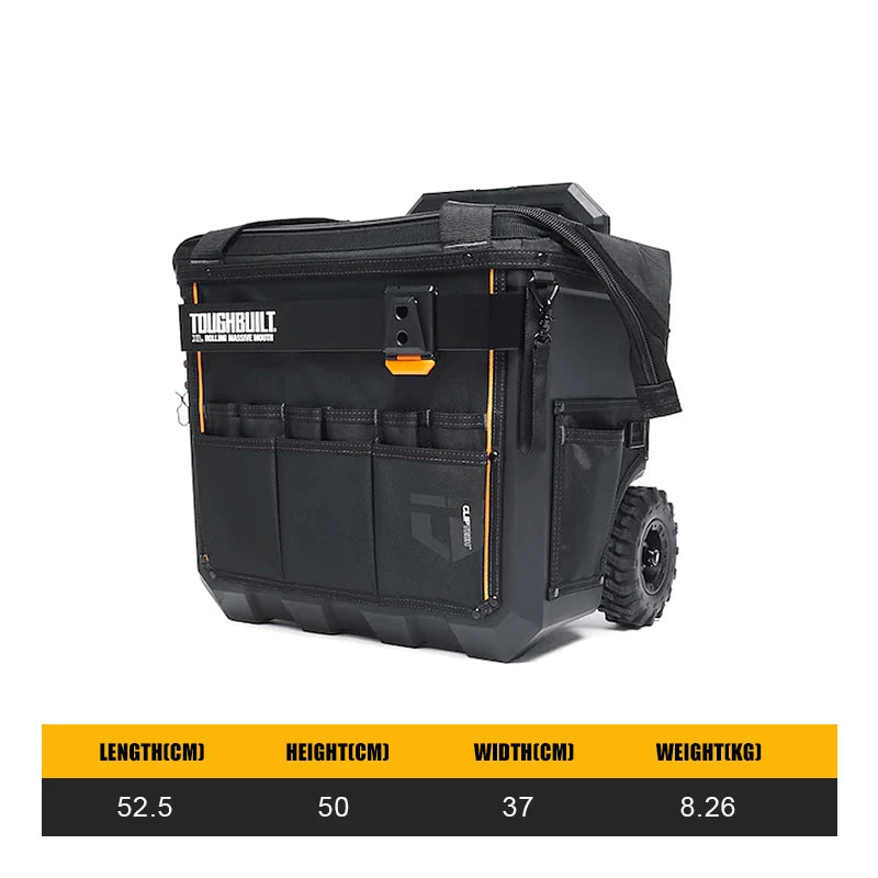 TOUGHBUILT Rolling Massive Mouth Tool Bag