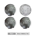 Wheel Center Caps – Set of 4, 60–69 mm Options
