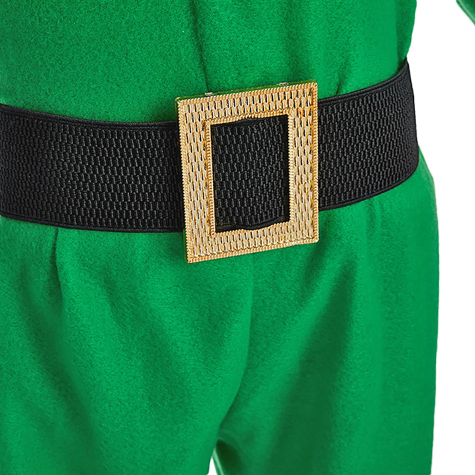 Kids Adult Christmas Clothing Set Kids Tops Pants Hat Belt Children Xmas Clothes Baby Boy Girl Birthday Outfit Elves Costume Whispering Desires Shoppe