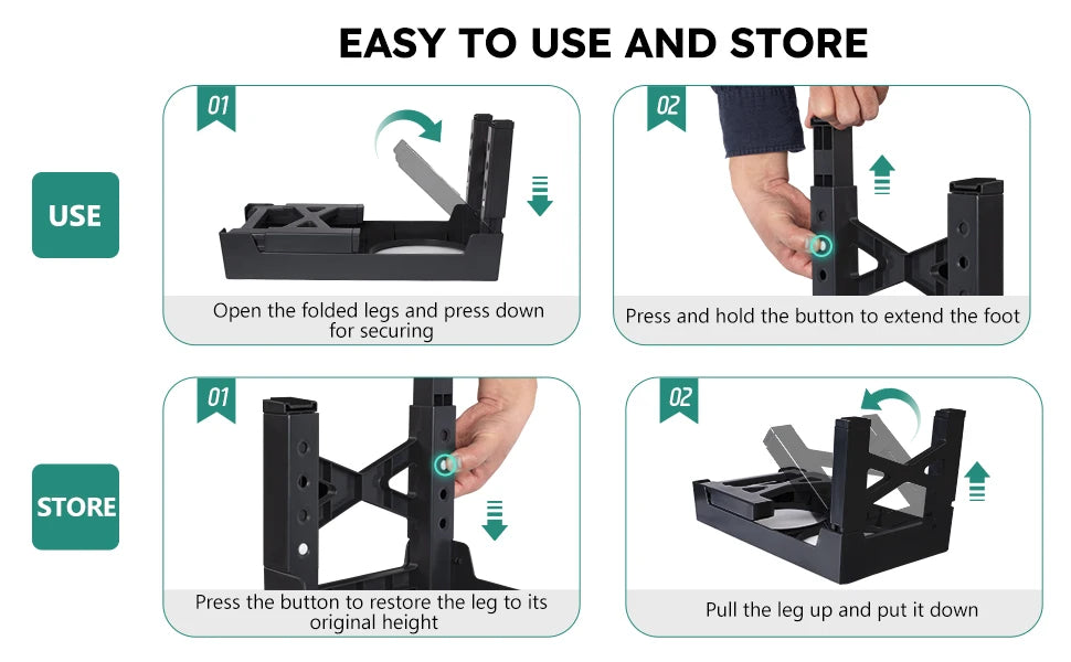 Adjustable Elevated Slow Feeder & Water Bowl Stand