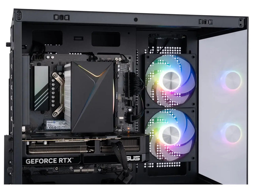 ABS Flux II Aqua Desktop — Core i7 / RTX 5070