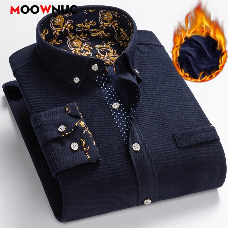 Men's Long-Sleeve Casual Autumn Shirt