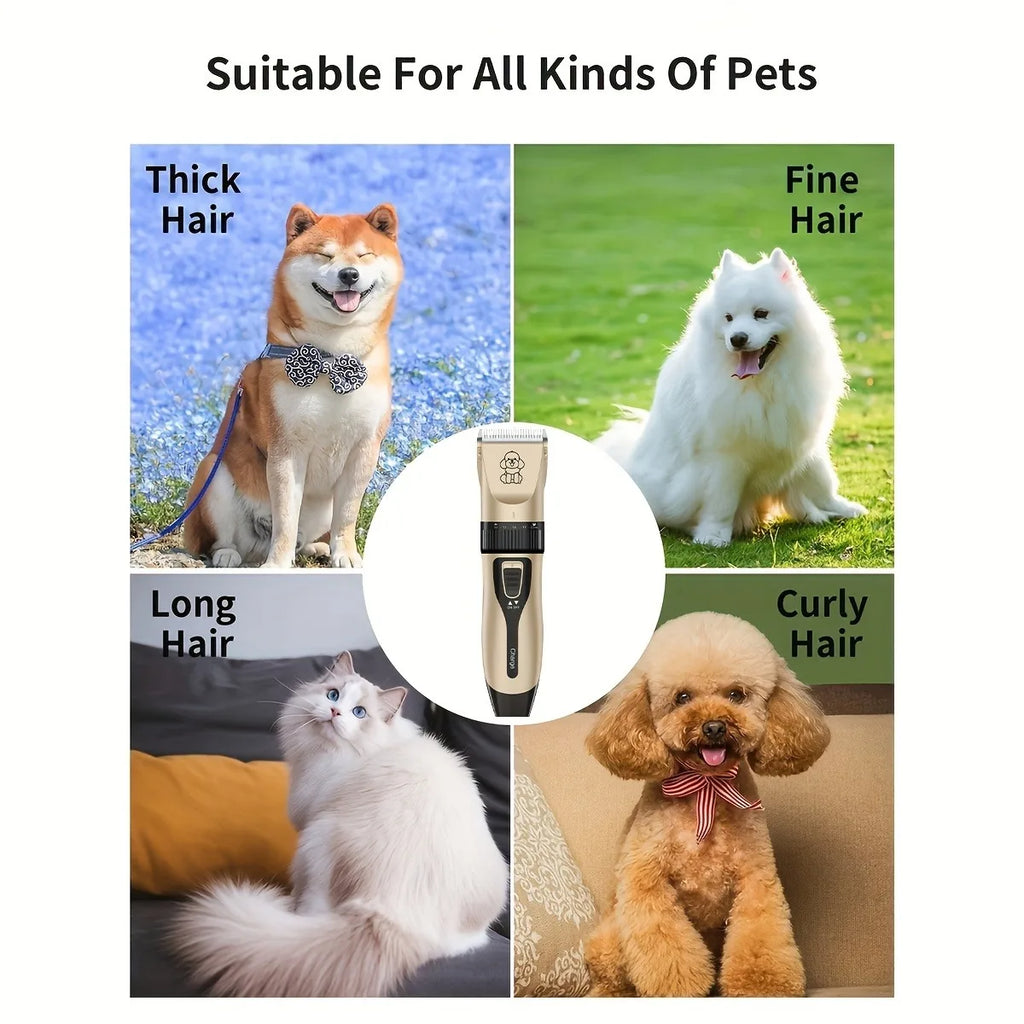 YUKU YW-T22 USB Rechargeable Pet Grooming Trimmer