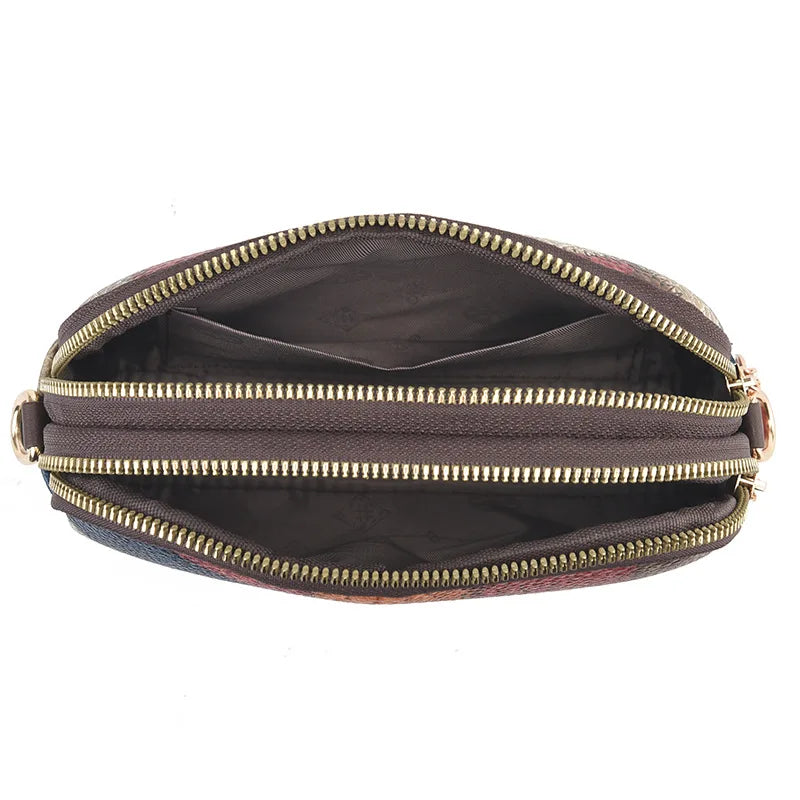Yogodlns Women's Plaid Shoulder Bag