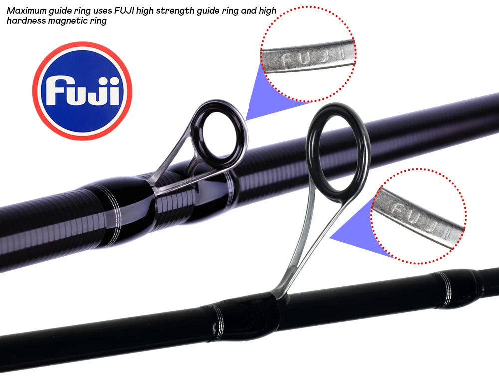 Traveller Carbon Fishing Rod — Casting or Spinning
