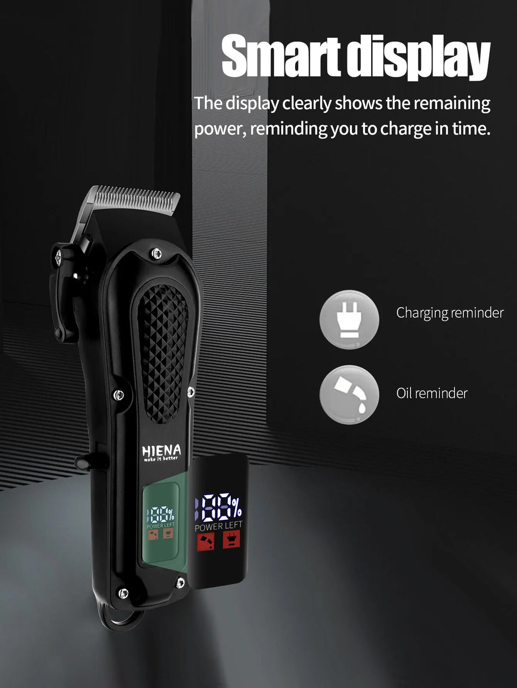 HIENA 212 Rechargeable Cordless Hair Clipper