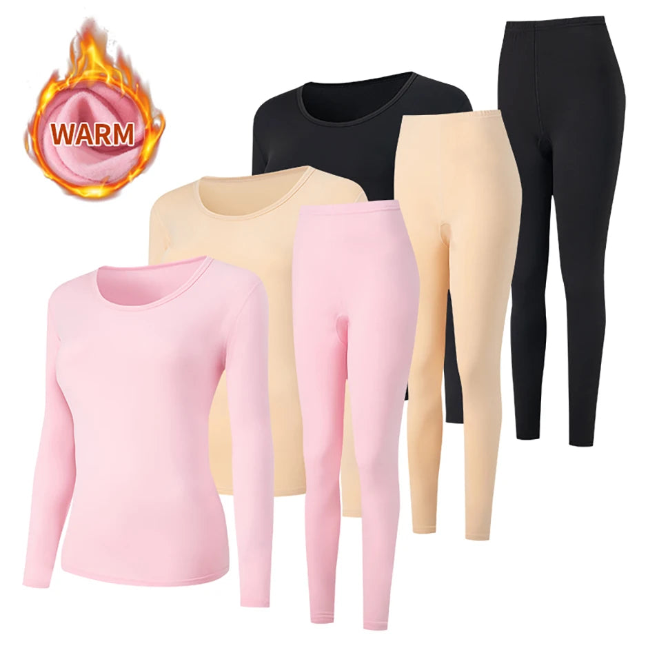 Women's Crewneck Top and Ankle-Length Pants Set