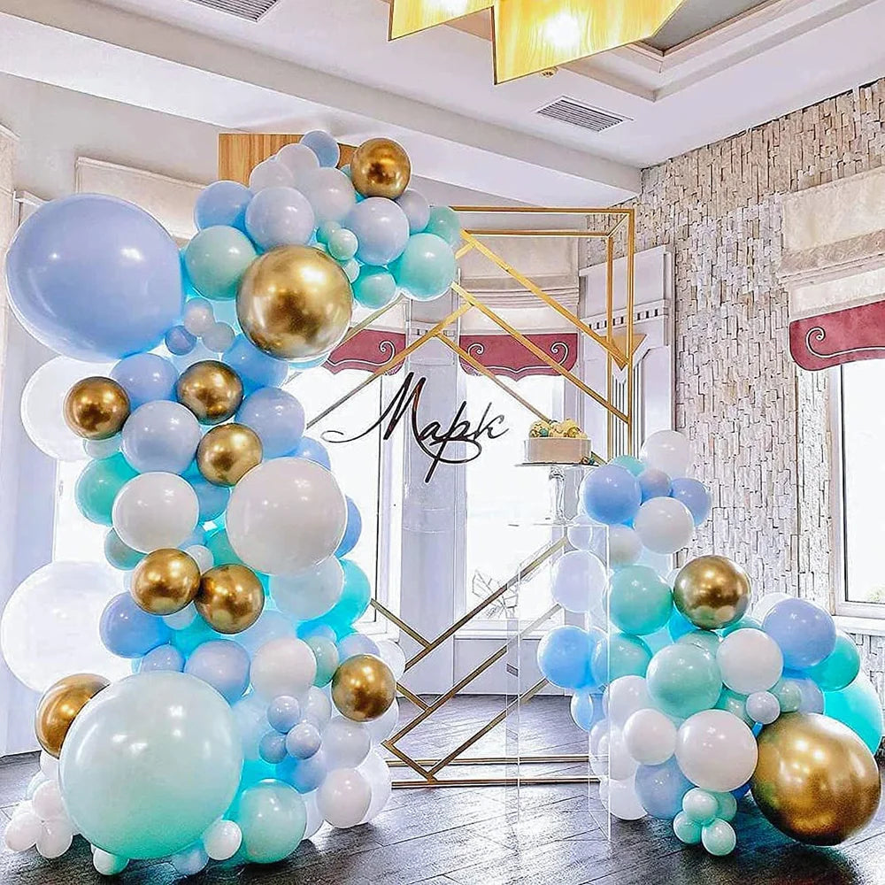 Pink & Blue Balloon Garland Kit Options
