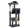 113cm Five-Level Cat Tree with Hammock & Condo