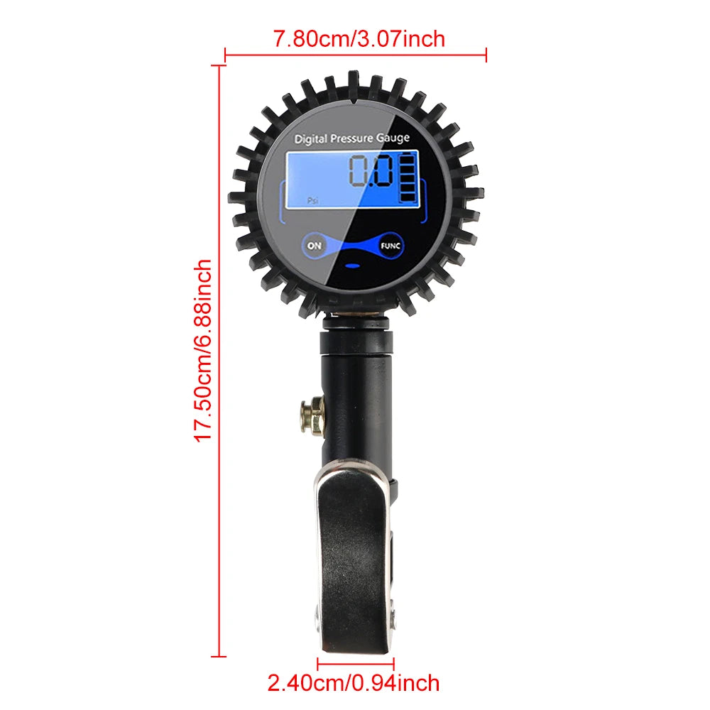 LEEPEE Digital Tire Inflator & Pressure Gauge