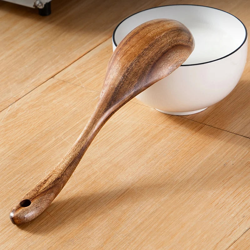 BalmyDays Acacia Wood Serving Spoons