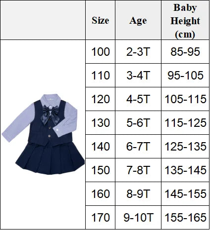 Kids' School Uniform Sets – With or Without Vest