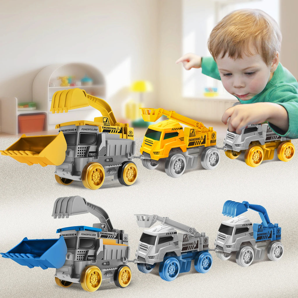 Flexible Race Track with Light-Up Climbing Toy Car