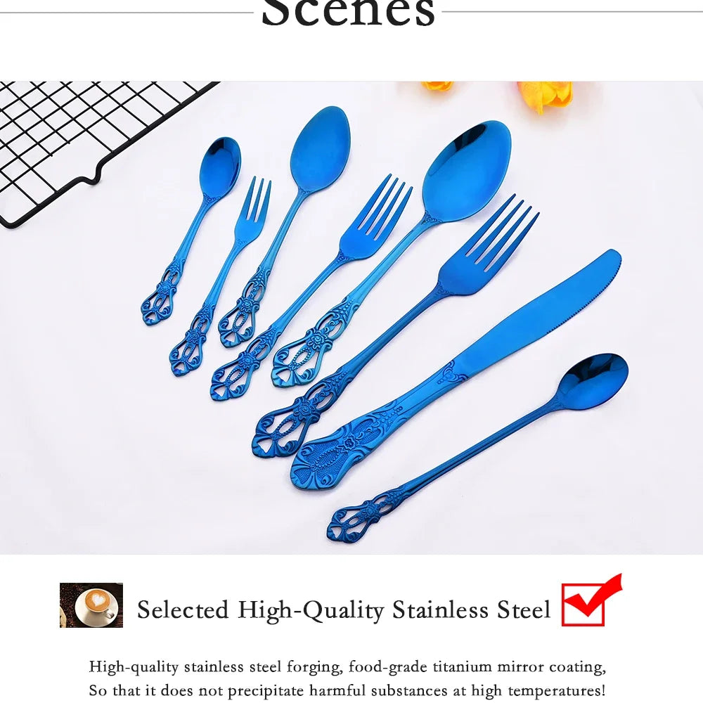 Zoseil Stainless Steel Flatware — 36 Pieces