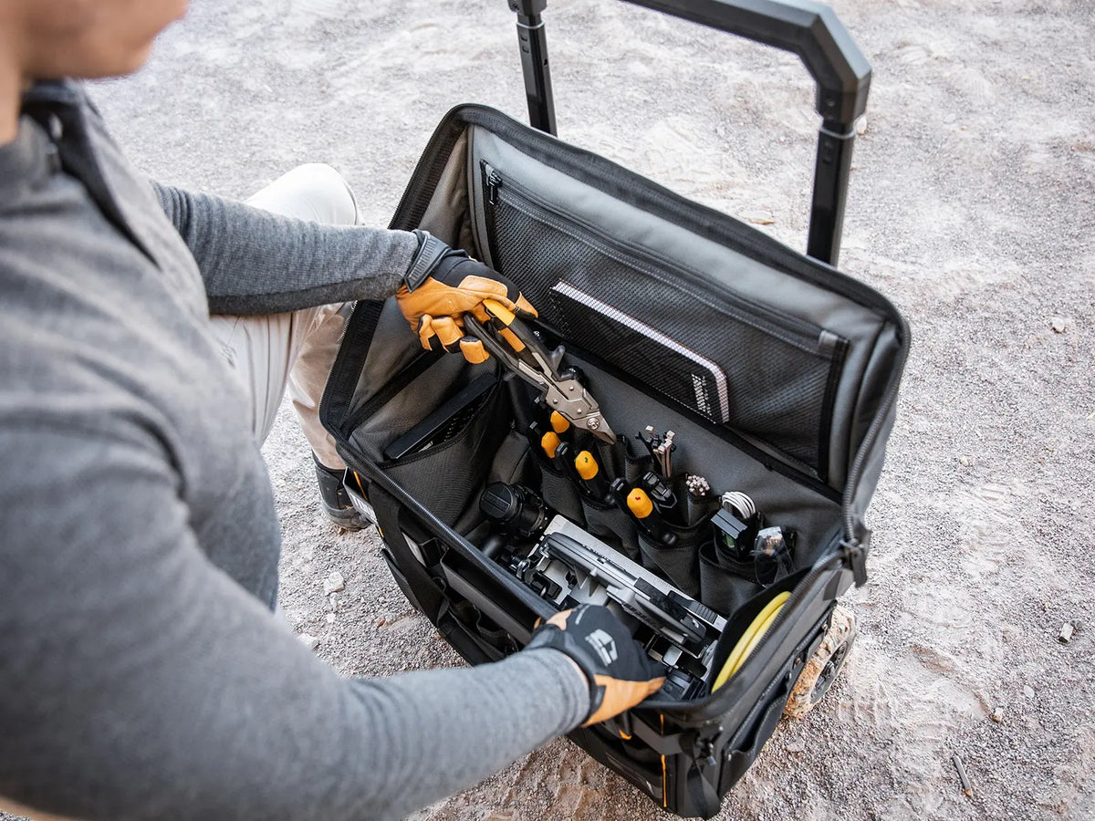 TOUGHBUILT Rolling Massive Mouth Tool Bag