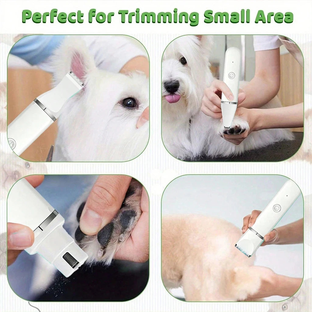 SHUYU Four-in-One Rechargeable Pet Grooming Trimmer