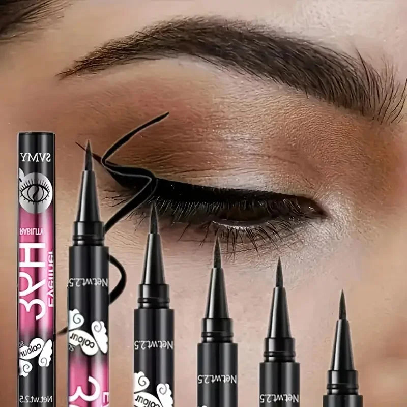 Black Liquid Eyeliner – 12-Piece Set