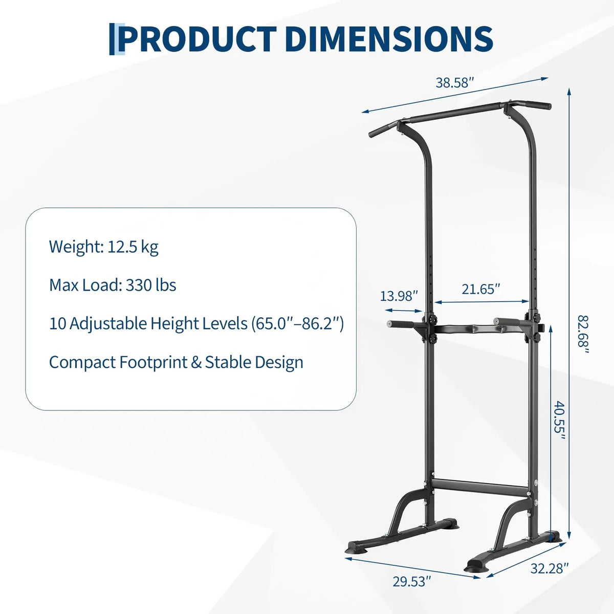 Ten-Level Adjustable Power Tower