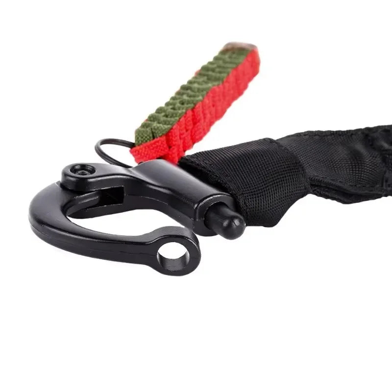 Quick-Release Elastic Equipment Lanyard, 55 cm
