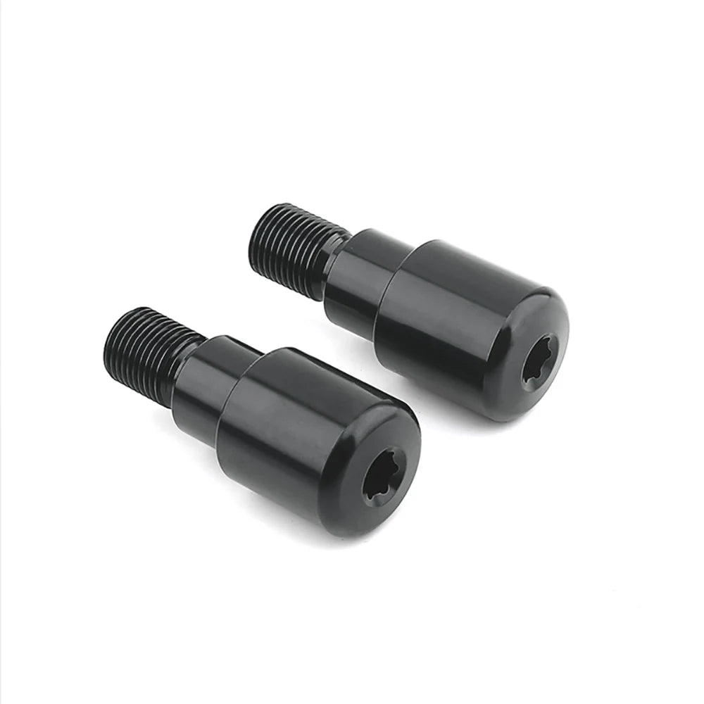 Motorcycle CNC Handlebar End Caps – Pair