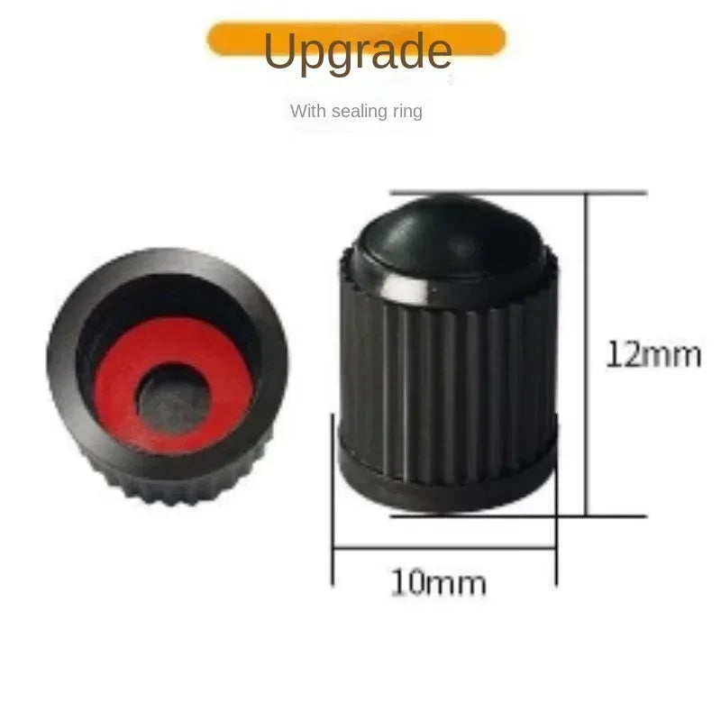 Plastic Schrader Valve Caps – Assorted Pack Sizes