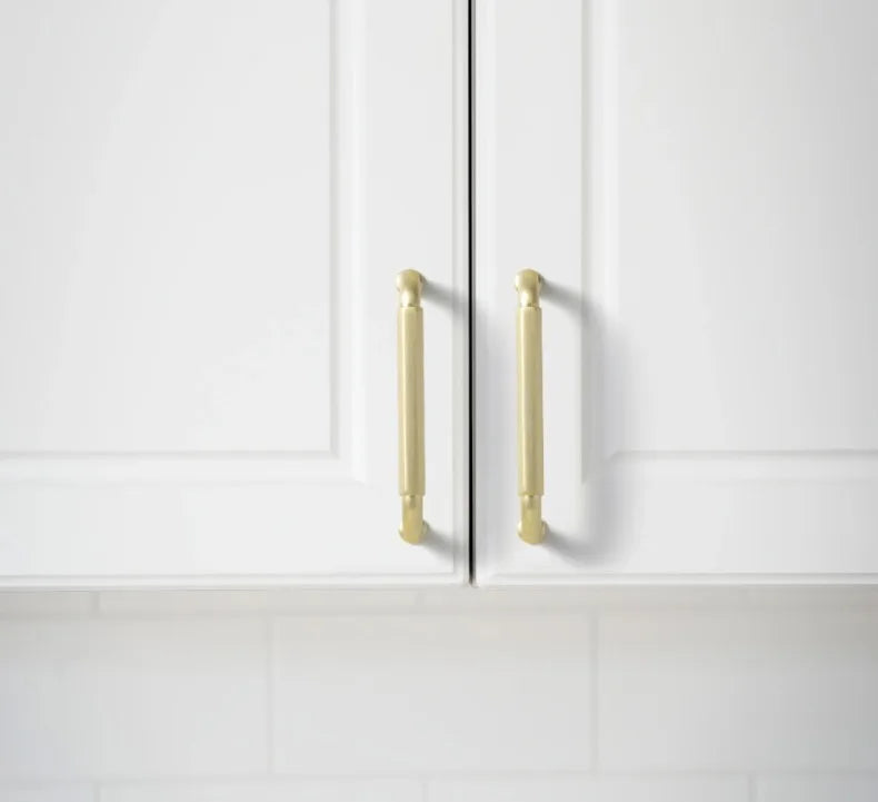 Antique Brass Zinc-Alloy Cabinet Handles – 128 mm Centers