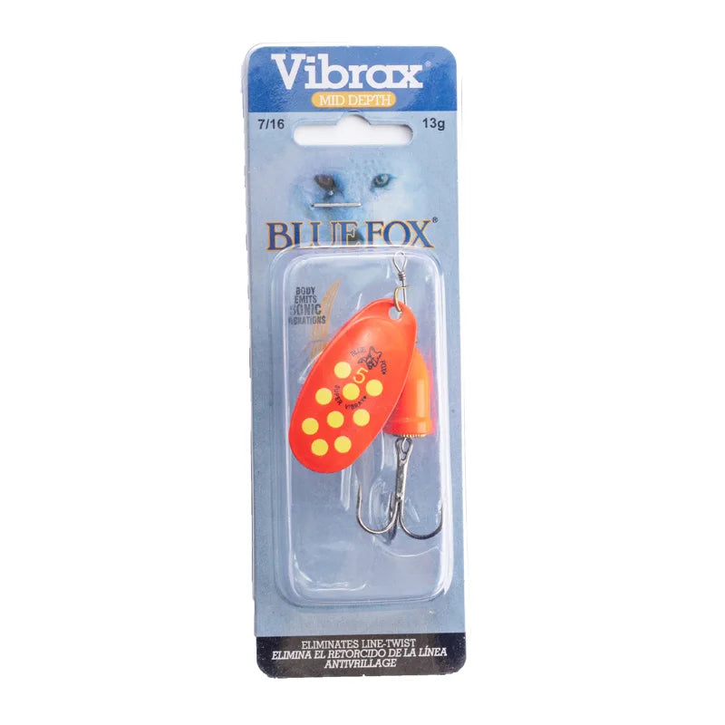 Metal Spinner Fishing Lure — Assorted Sizes
