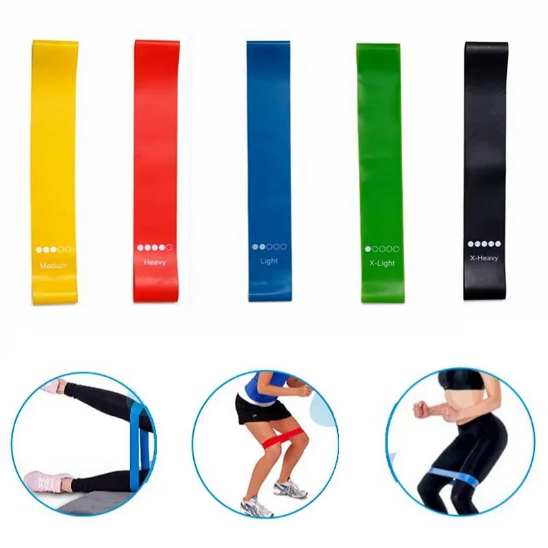 TPE Resistance Loop Bands, Five-Pack
