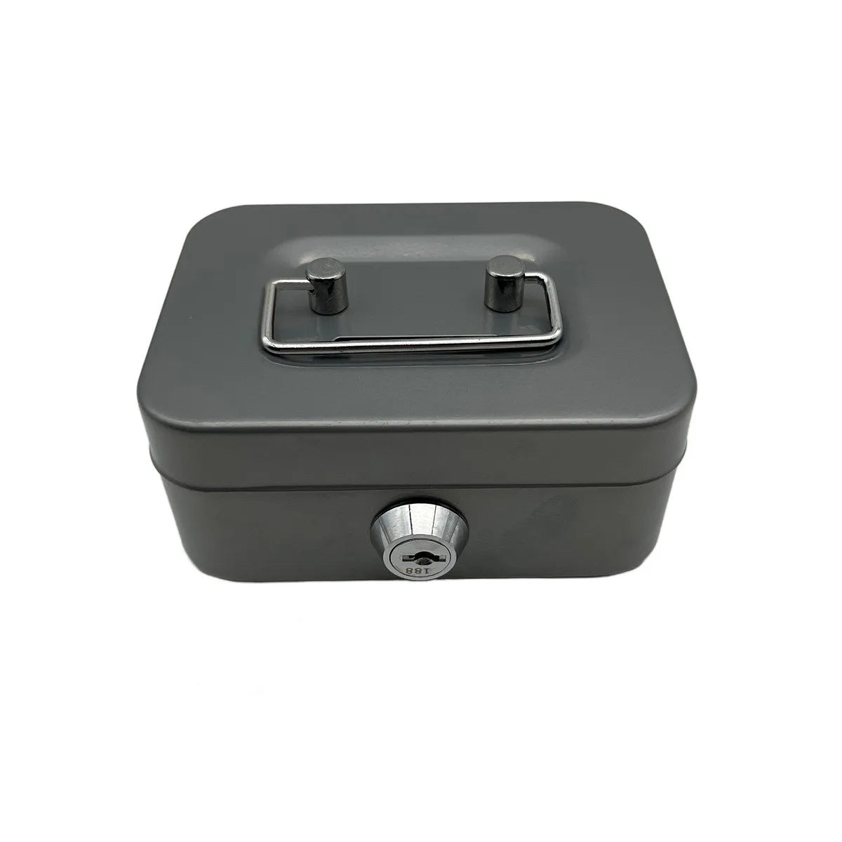 Portable Locking Coin Bank with Key