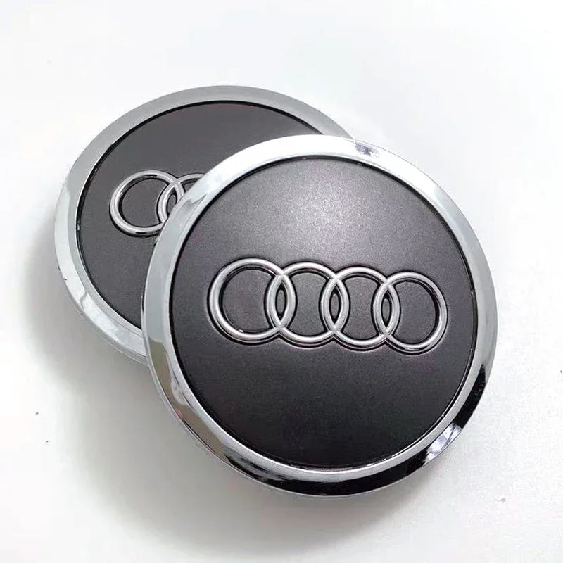 Wheel Center Caps – Set of 4, 60–69 mm Options