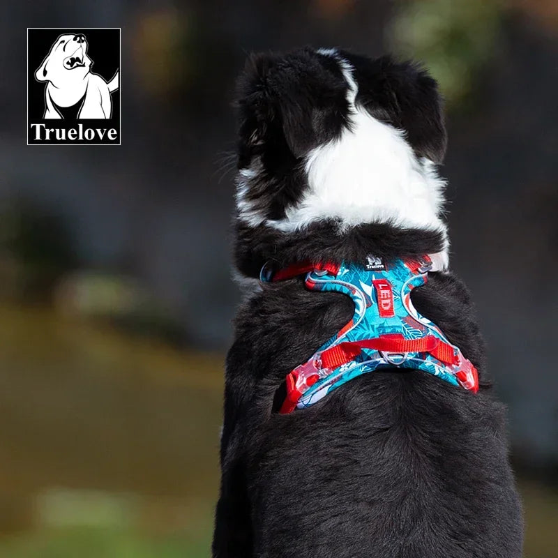 TRUELOVE Reflective Camouflage Dog Harness TLH5653