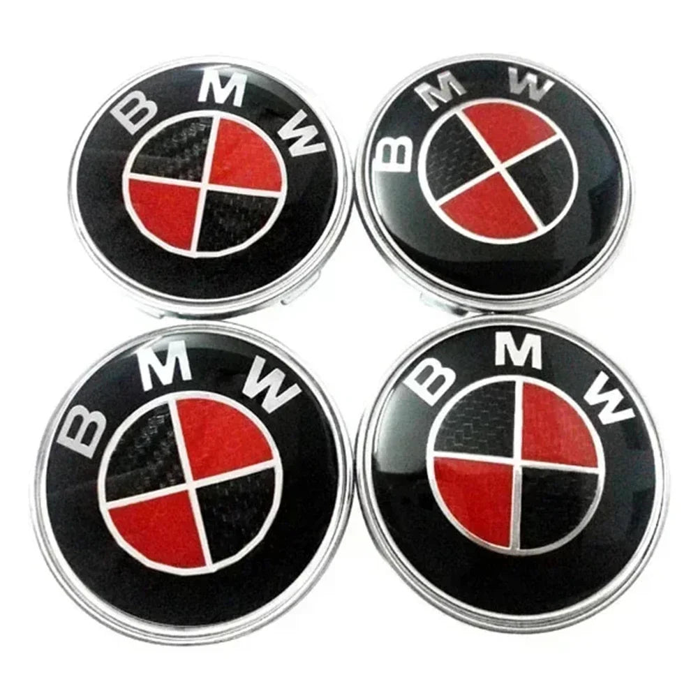 68 mm Wheel Center Caps – Set of 4