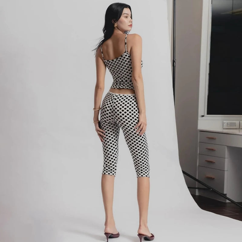 Women's Cami Top and Capri Pants Set