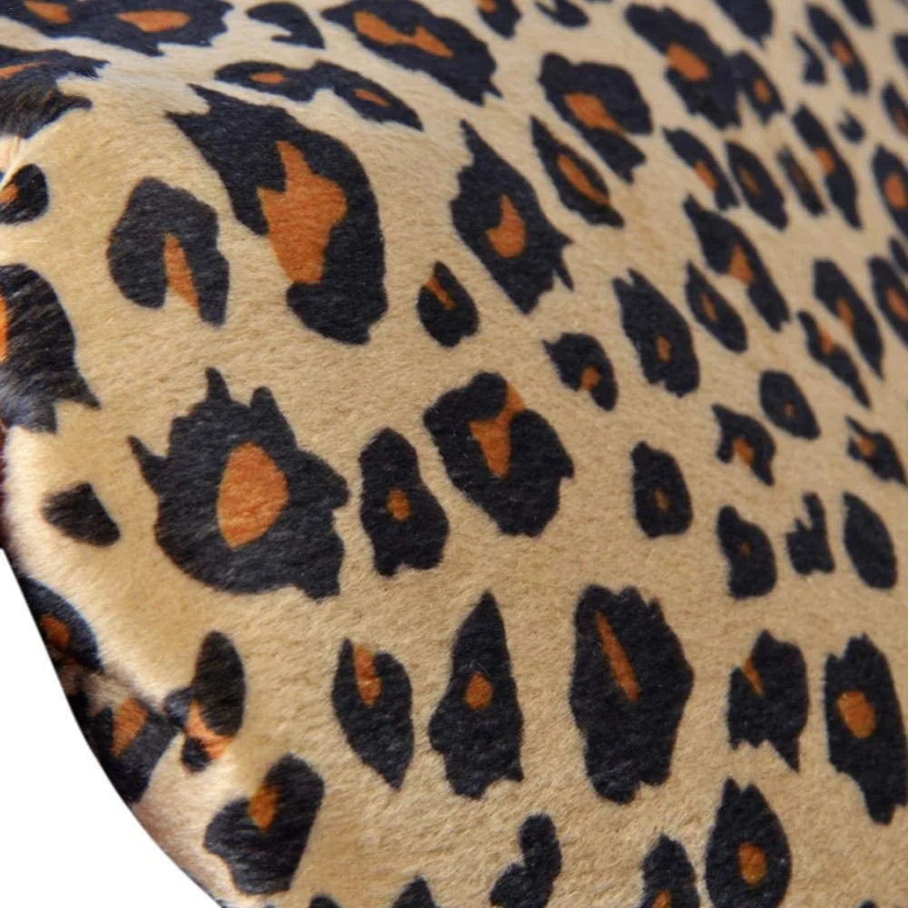 Short-Plush Animal-Print Seat Covers – 12-Piece Set