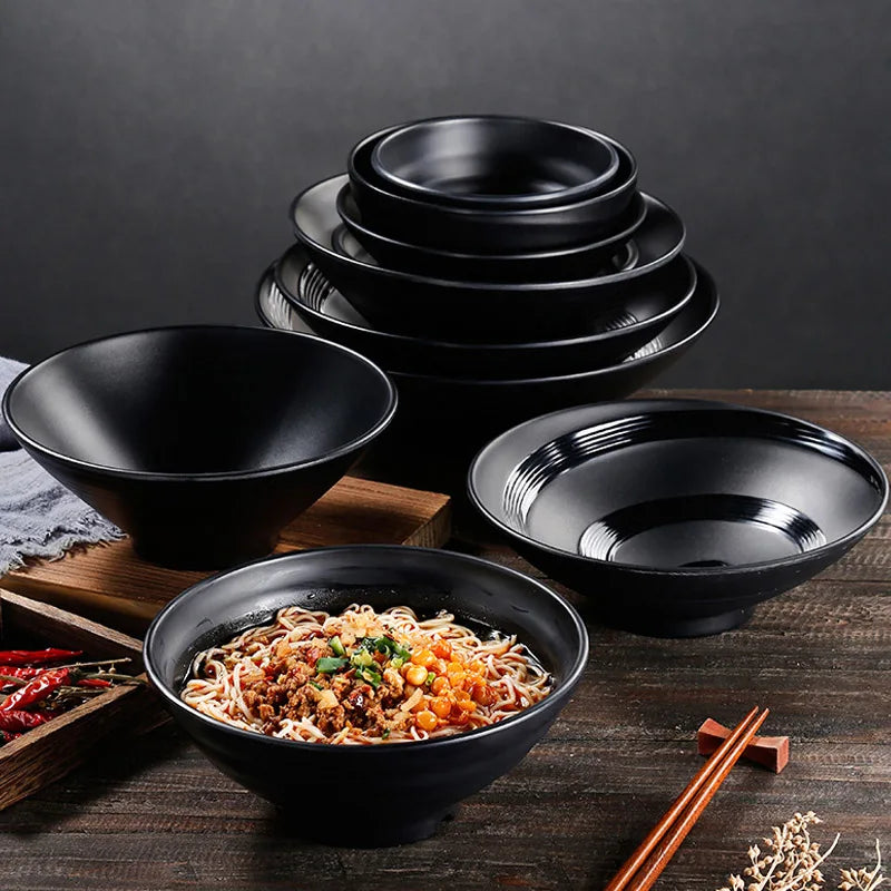 Frosted Melamine Bowls — Assorted Sizes