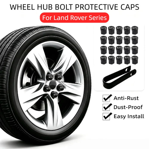 21 mm Wheel Lug Nut Covers – 20-Piece Set