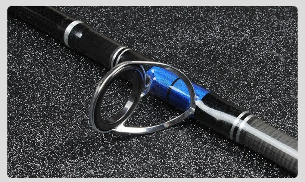 Three-Piece Carbon Boat Rod — 1.8 or 2.1 m