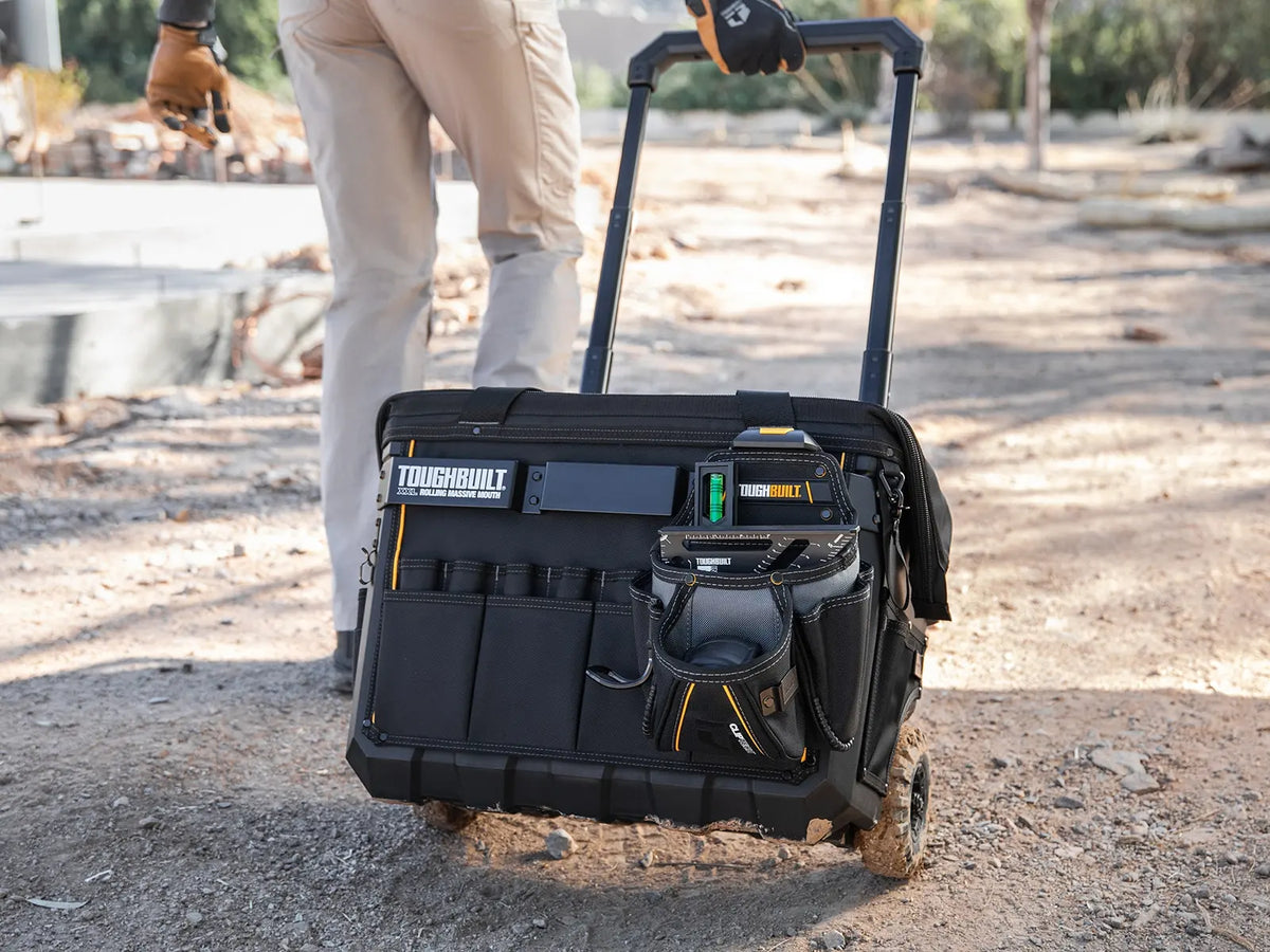 TOUGHBUILT Rolling Massive Mouth Tool Bag