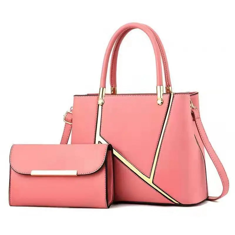 Women's Large PU Shoulder Tote Bag