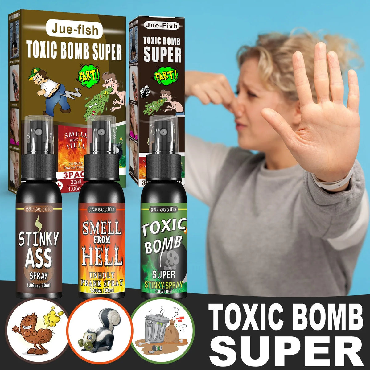 Novelty Prank Odor Spray – 30 mL