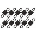 Elastic MOLLE Webbing Retainers, 5 or 10 Pack