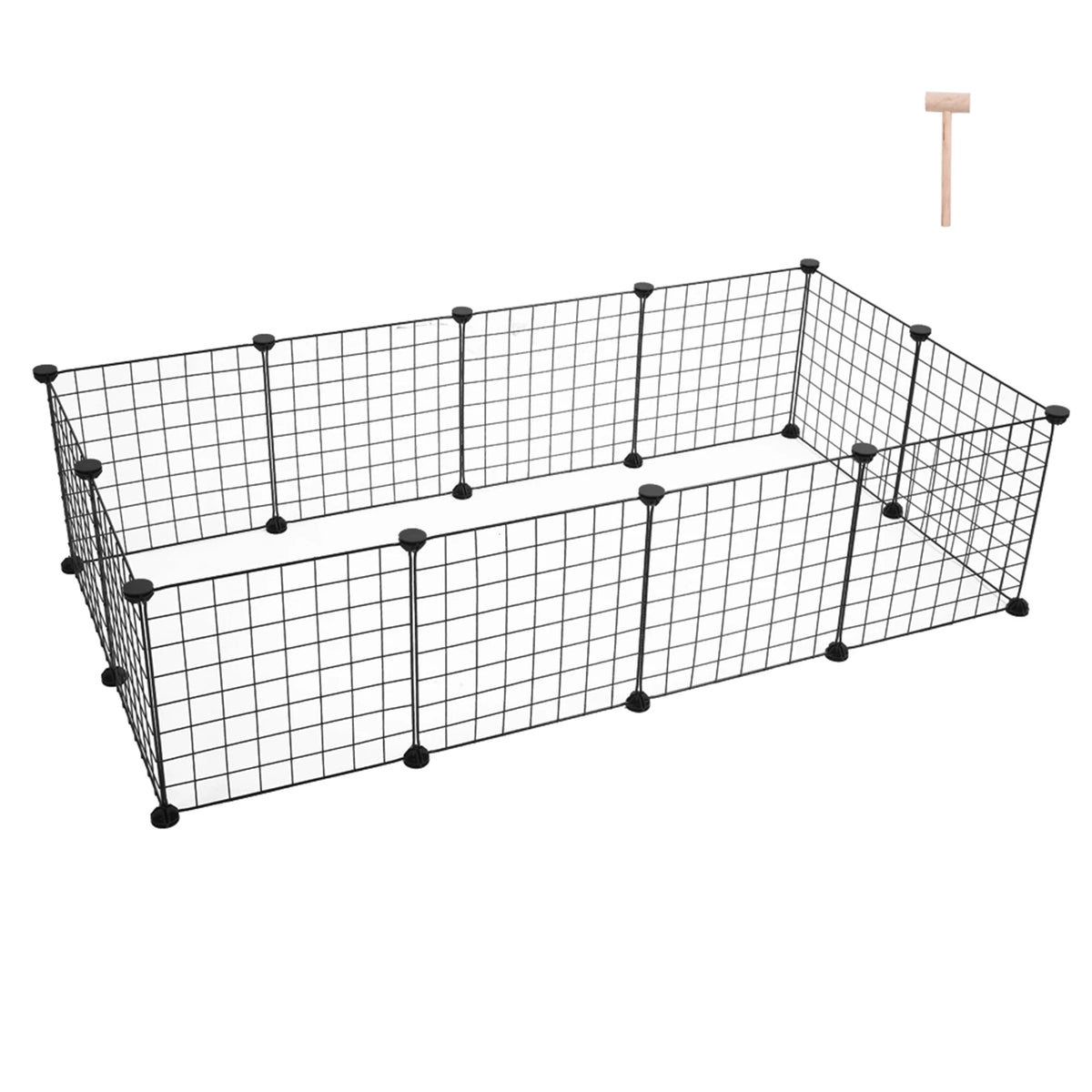 Portable Metal Wire Small-Animal Playpen