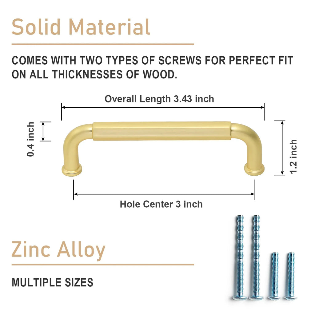 Antique Brass Zinc-Alloy Cabinet Handles – 128 mm Centers
