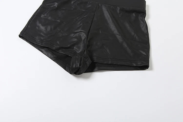 Women's Stand-Collar Jacket and Bike Shorts Set