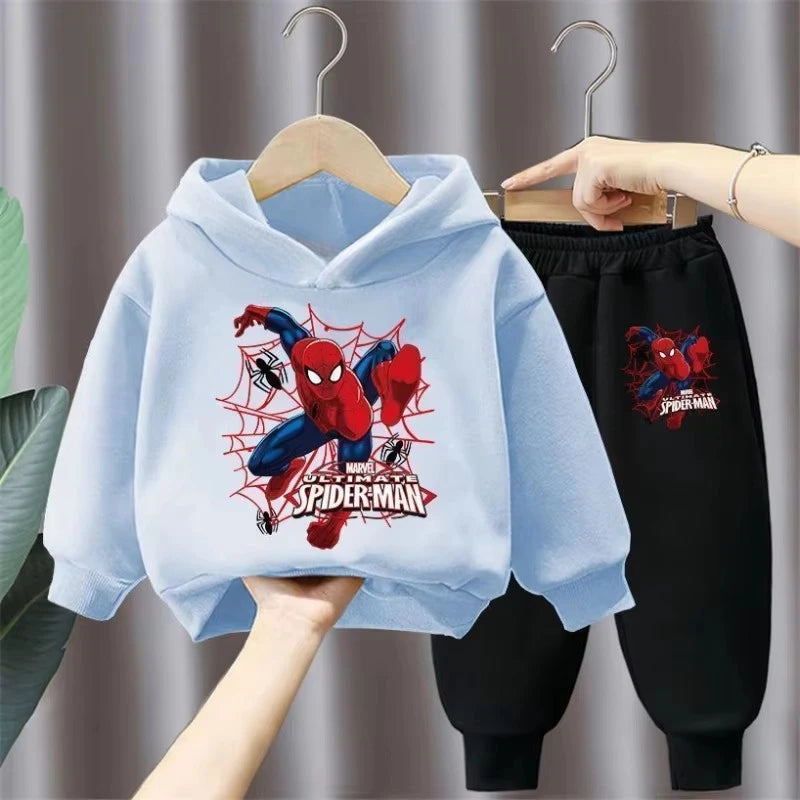 Children's Cartoon Sweatshirt and Pants Set