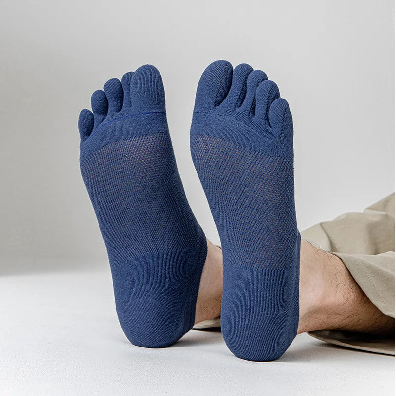 Men's Low-Cut Toe Socks – 3 Pairs