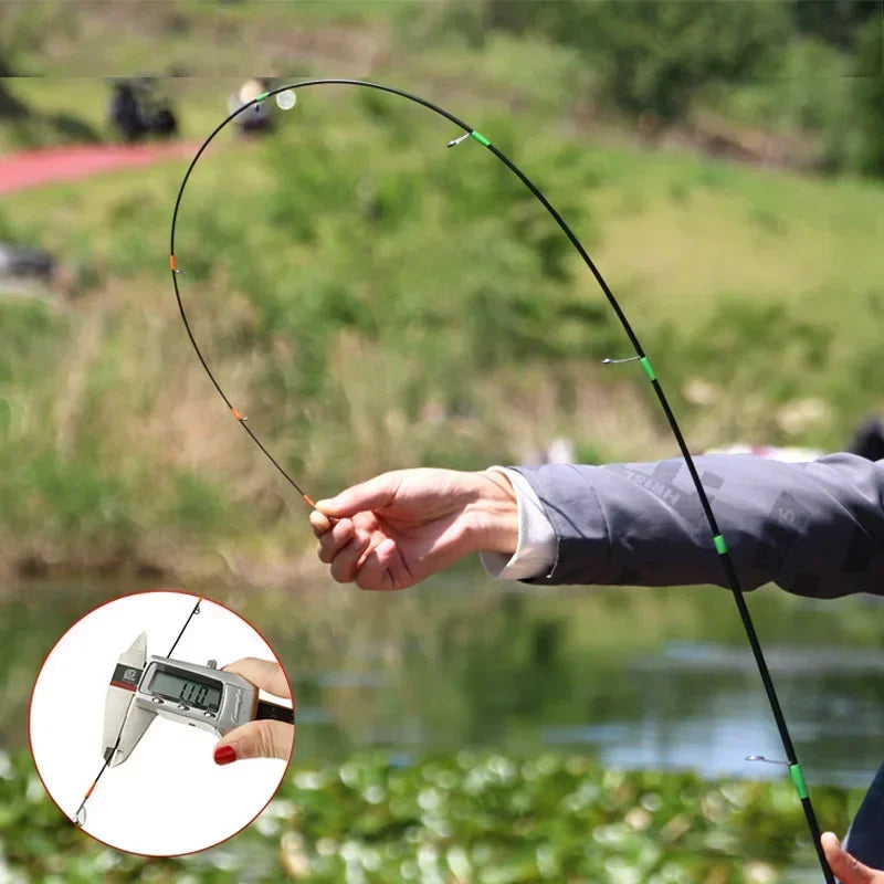Ultralight Carbon Fishing Rod — Casting or Spinning