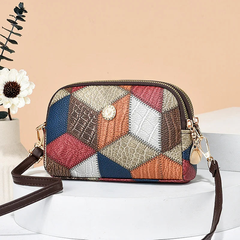 Yogodlns Women's Plaid Shoulder Bag