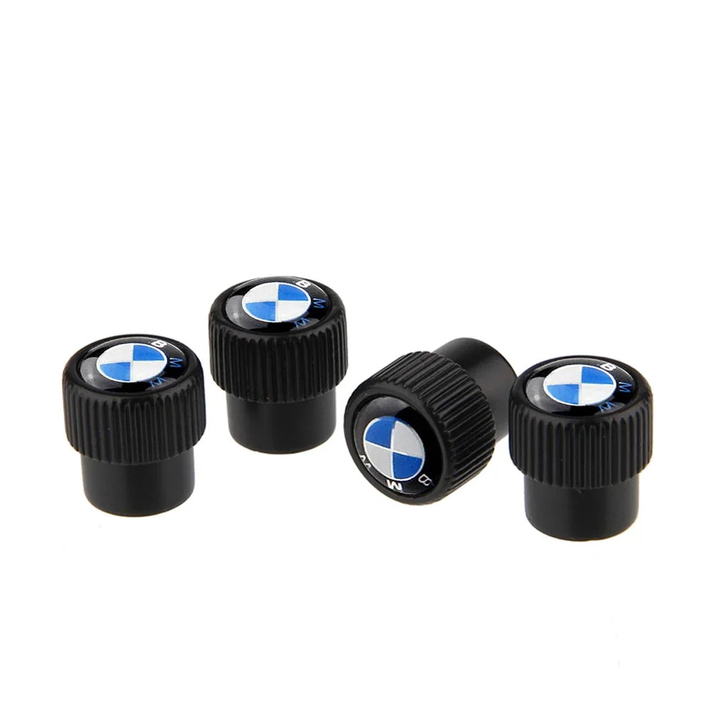 M-Power Design Aluminum Tire Valve Caps – Set of 4