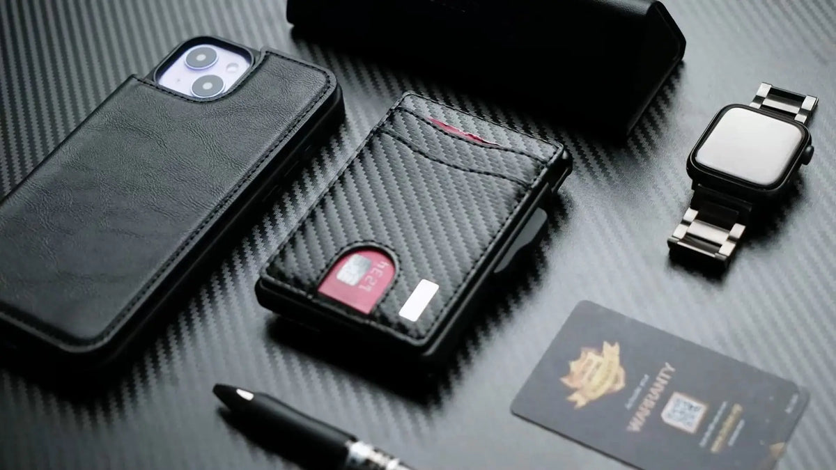 Men's Slim Pop-Up Wallet with ID Window
